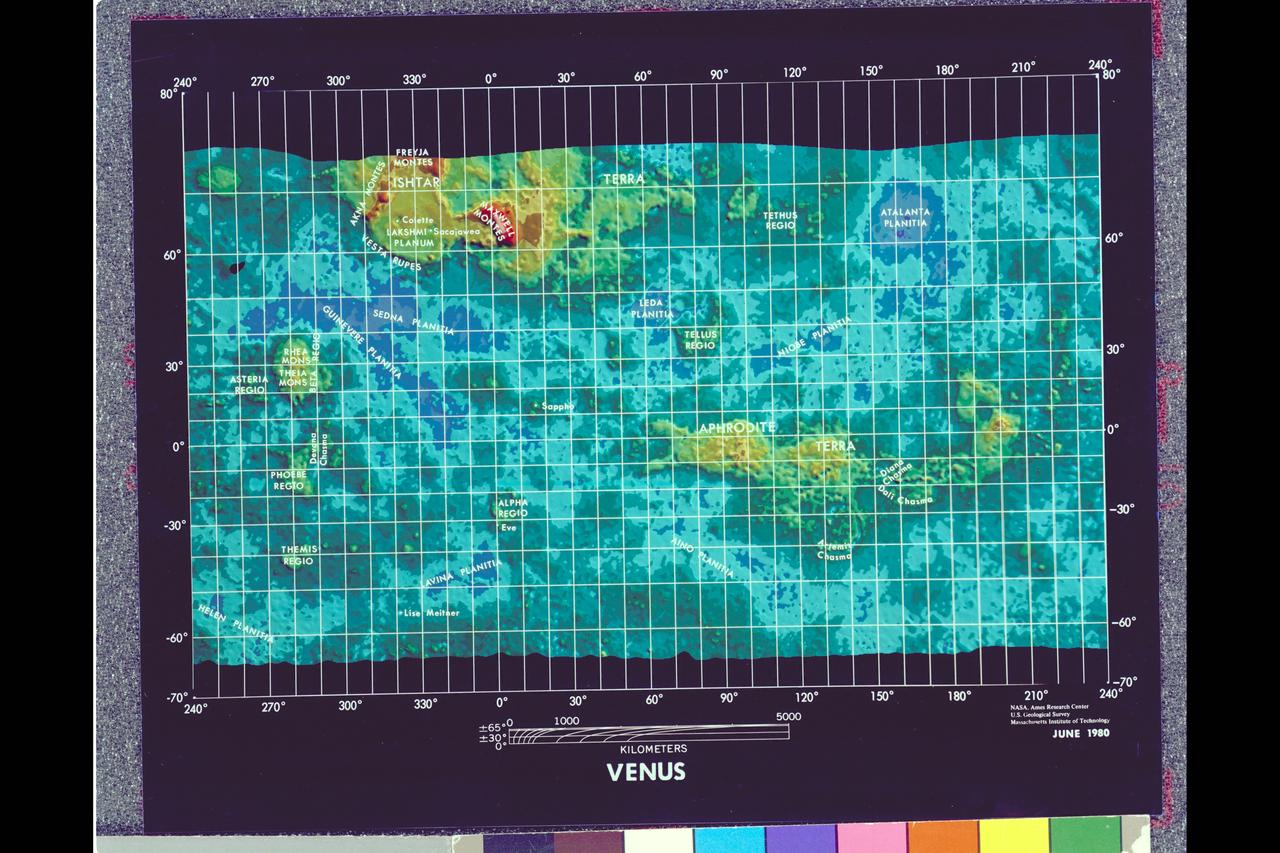 Pioneer Complete Venus Map
