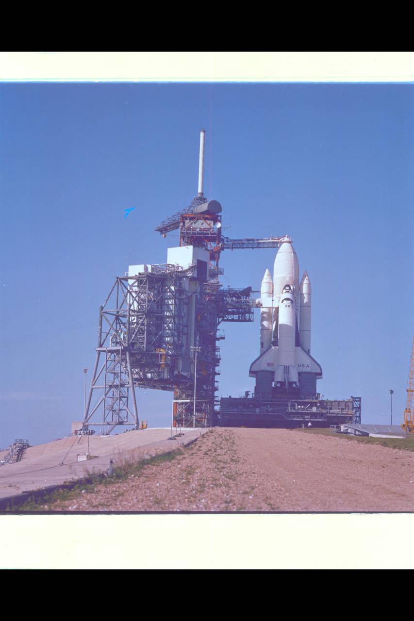 Space Shuttle Columbia Launch Preparation at NASA KSC (Kennedy Space Center) Ref: 108-KSC-81PC-98