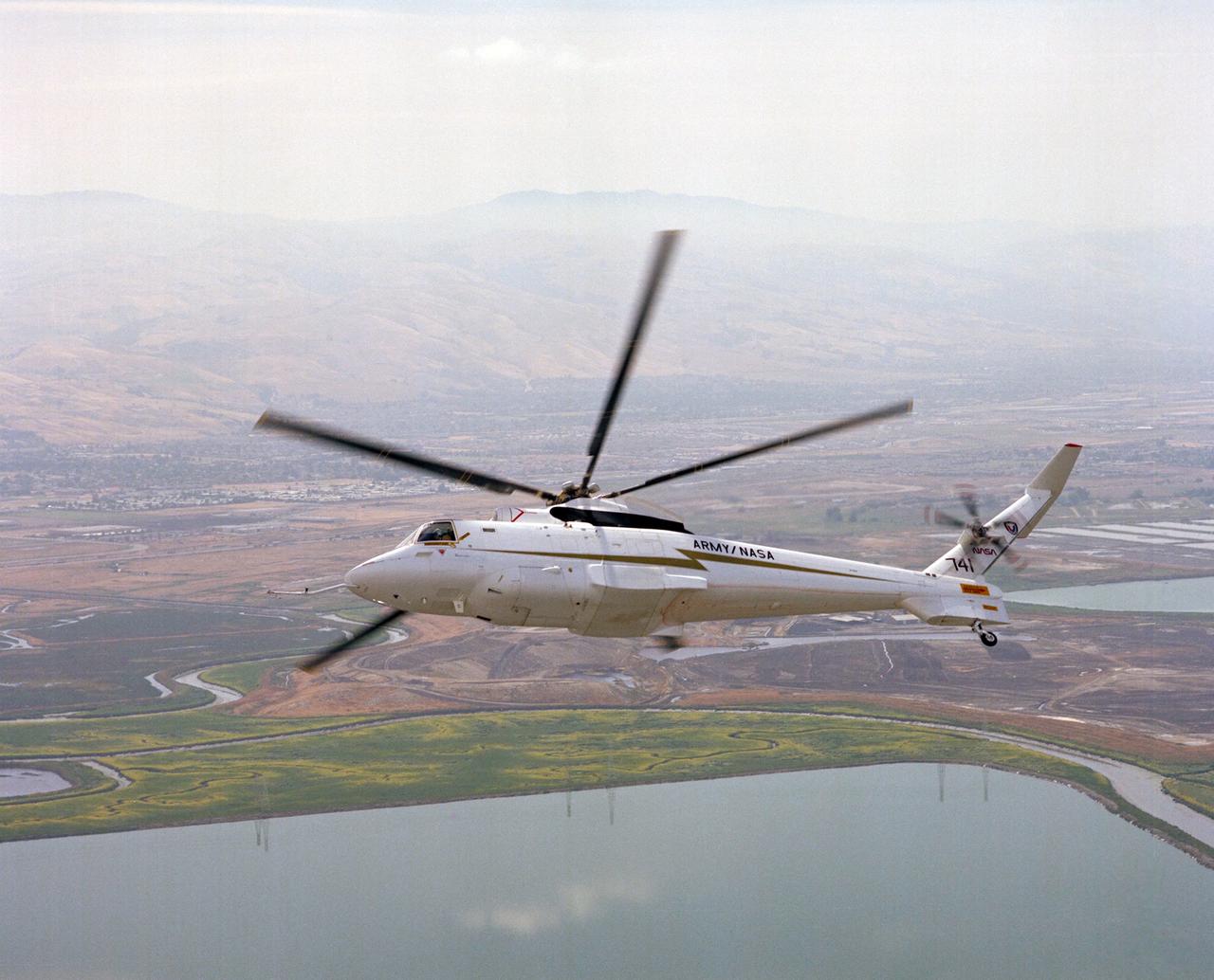 RSRA (NASA-741) Gurtrude in flight