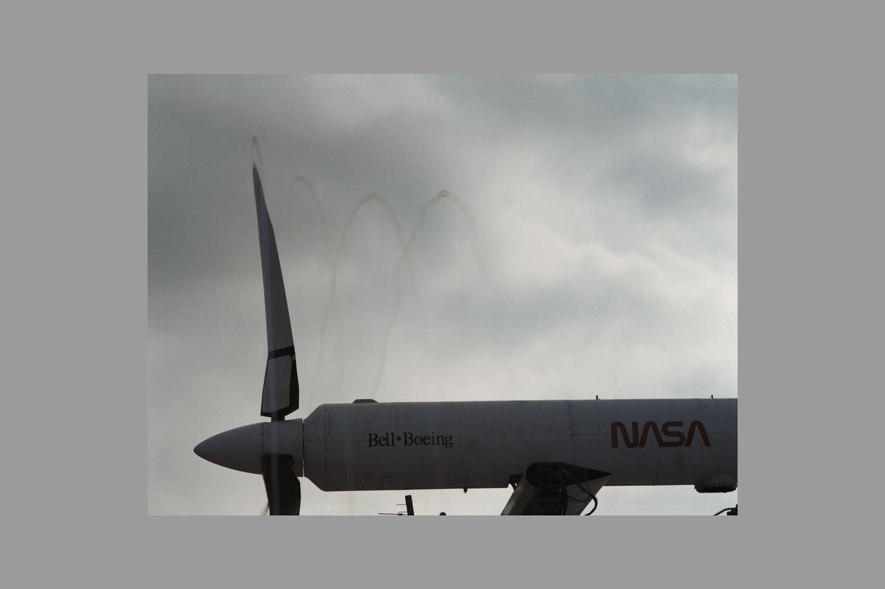 JVX/ATB Rotor Blades Test; OARF Static Test Stand N-249.