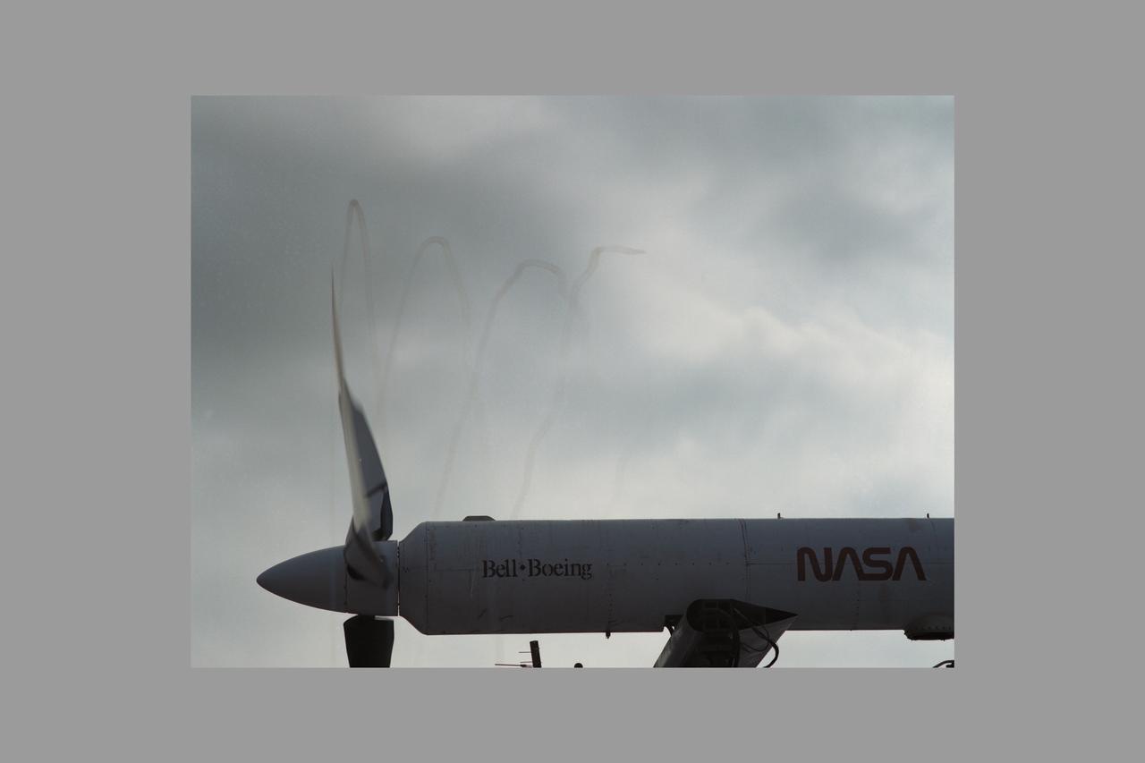 JVX/ATB Rotor Blades Test; OARF Static Test Stand N-249.