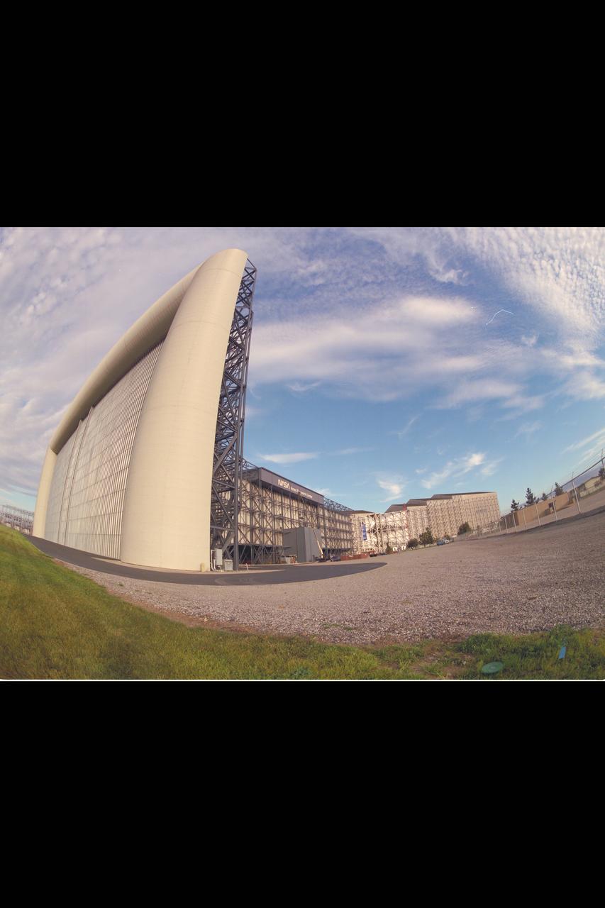 National Full-Scale Aerodynamic Complex (NFAC) 40x80x120ft wind tunnel fisheye view