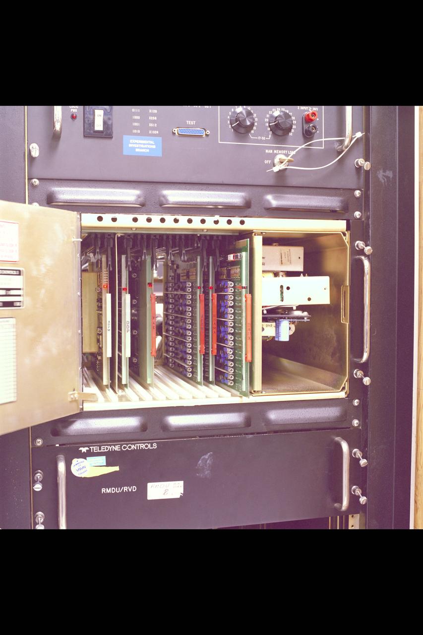 N-227 Wind Tunnel Data Control Room: Hardware