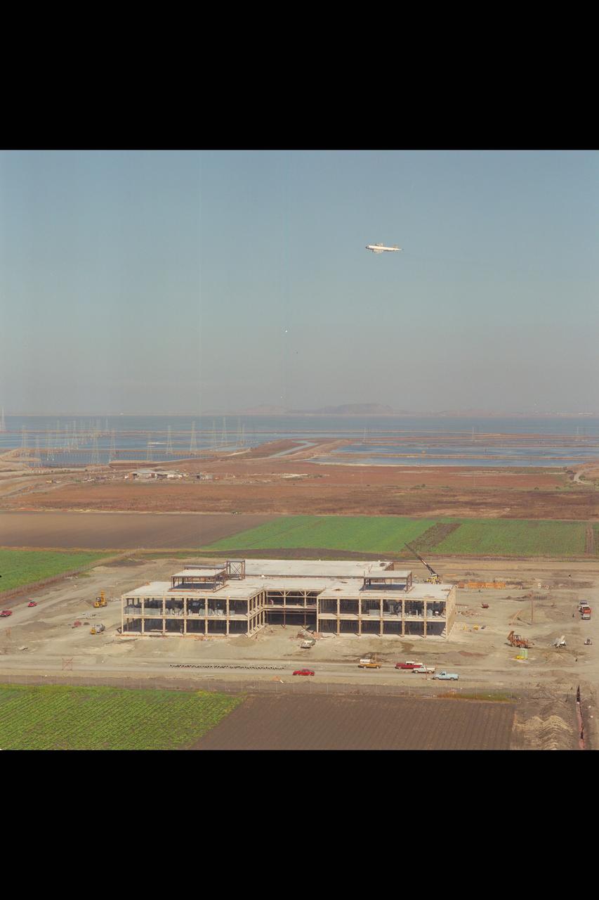 N-258 NAS (Numerical Aerodynamic Simulation) Facility, Aerials of construction site