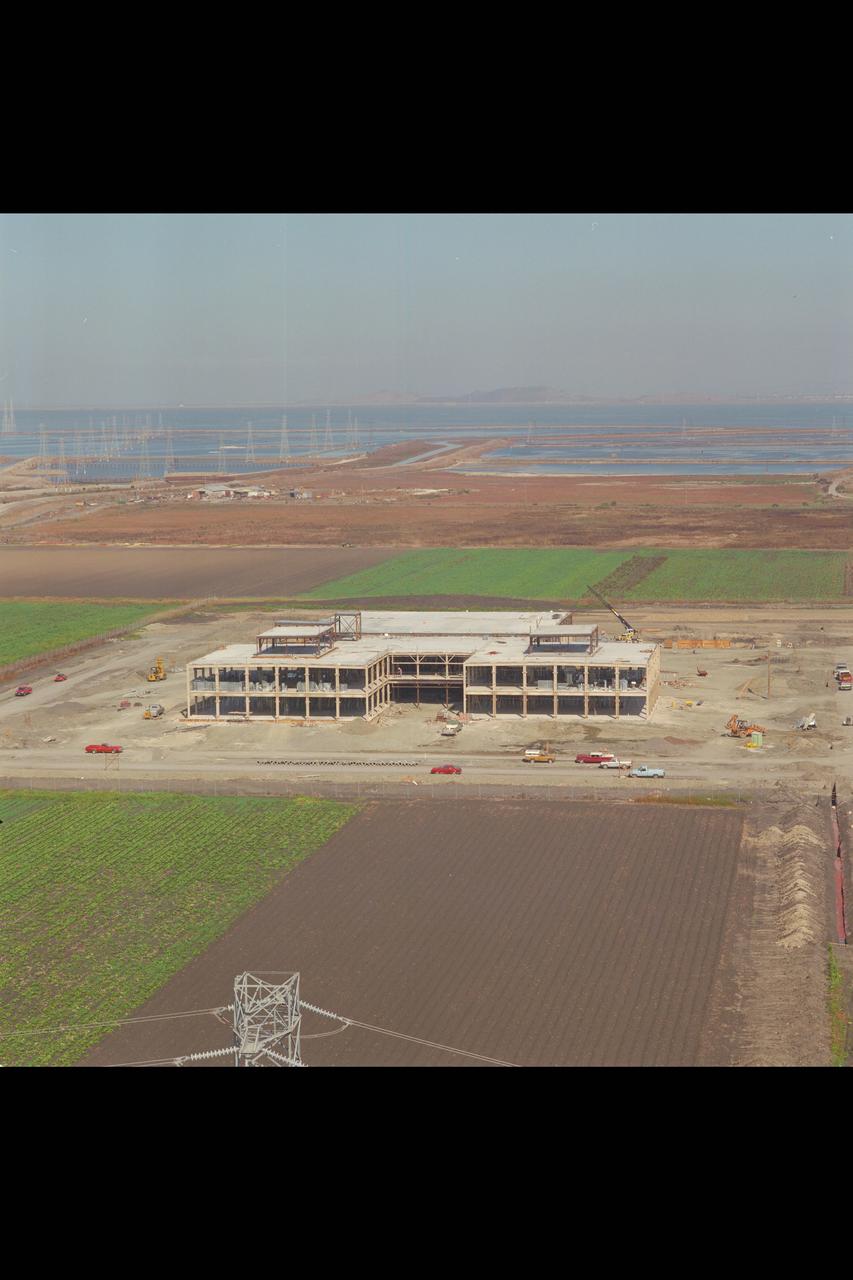 N-258 NAS (Numerical Aerodynamic Simulation) Facility, Aerials of construction site