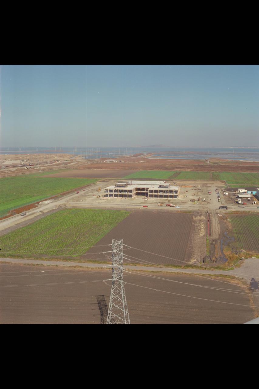N-258 NAS (Numerical Aerodynamic Simulation) Facility, Aerials of construction site