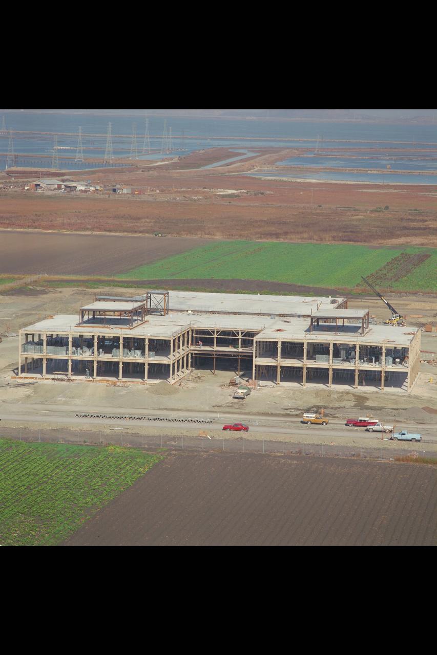 N-258 NAS (Numerical Aerodynamic Simulation) Facility, Aerials of construction site