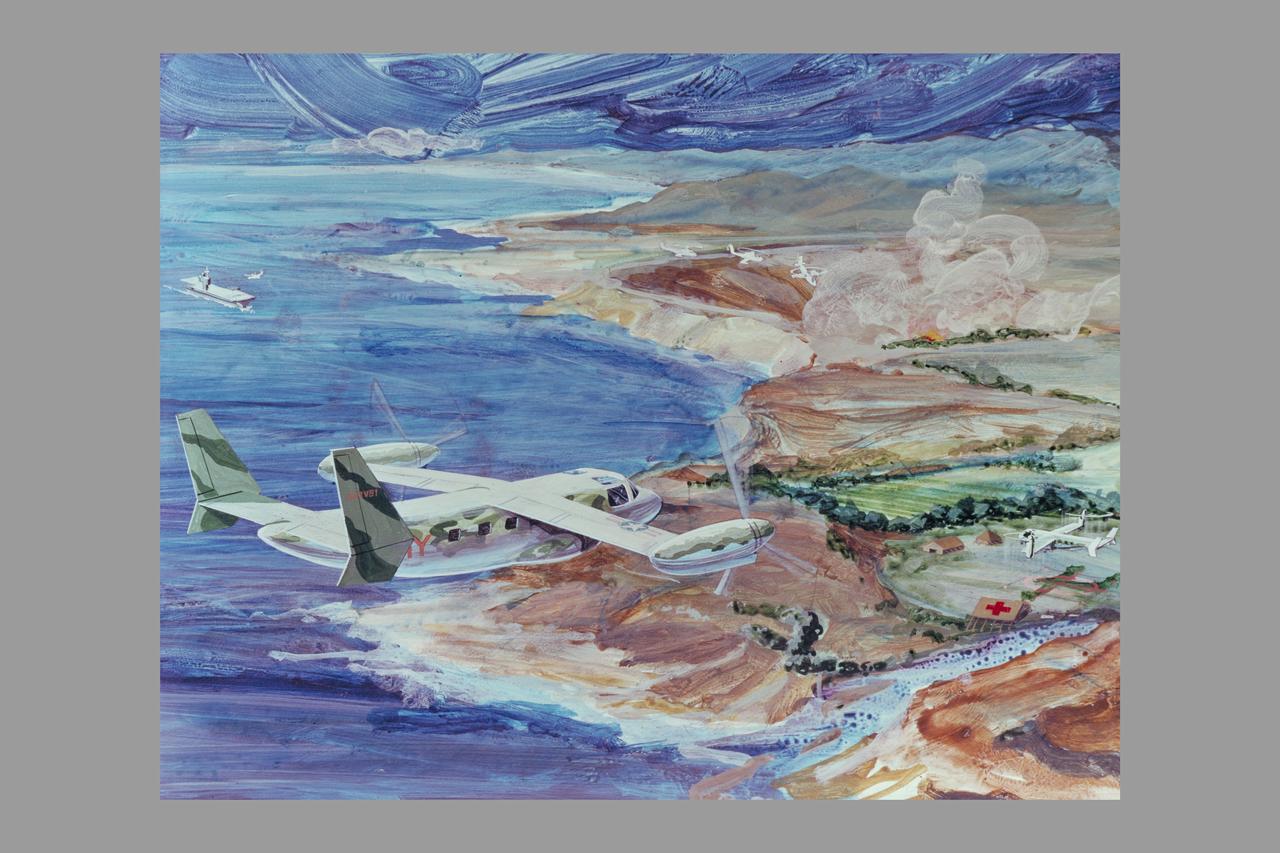 Tilt Rotor and Tilt Wing Concepts: Bell-Boeing and Bell-Textron: shown is the Multimission Transport Rescue