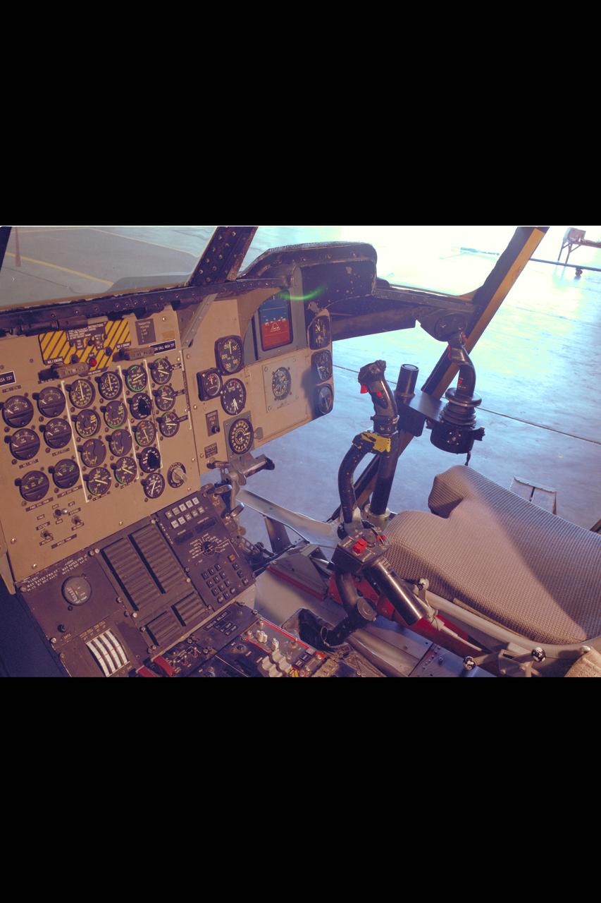 CH-47 (NASA-737) Control Panel and Cockpit