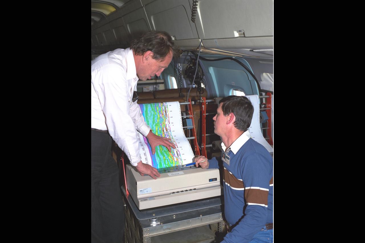 DC-8 (NASA-717) Onboard experiment analysis Antarctic Ozone Experiment