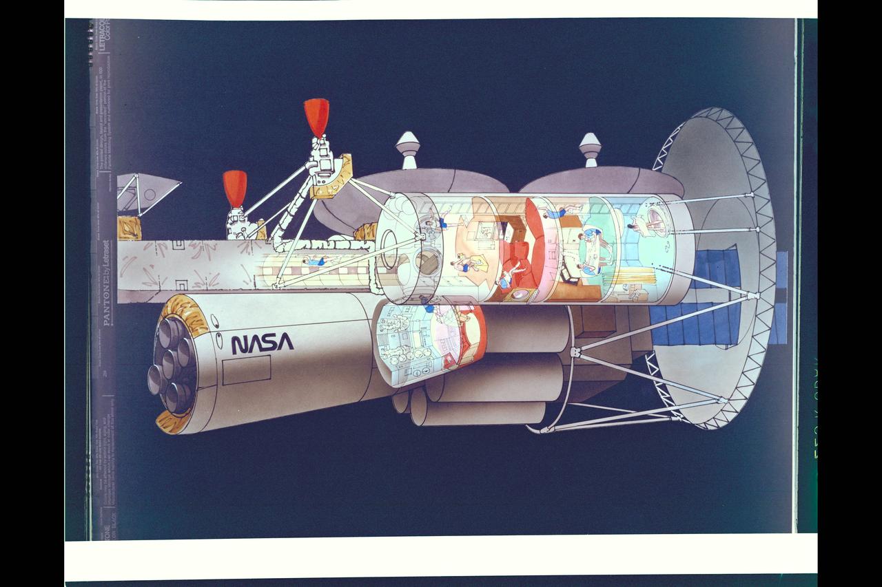 Artist: Carter Emmart 'The Case for Mars' conference artwork (Mission to Mars) NOTE; for government educational use only -