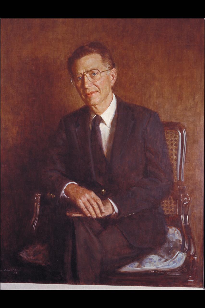 Oil Portrait of Ames Fellow R. T. Jones