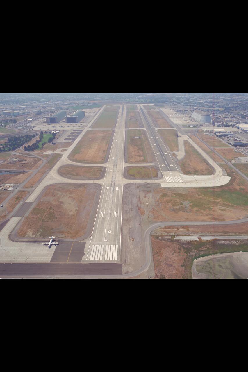 Crows Landing runway approach