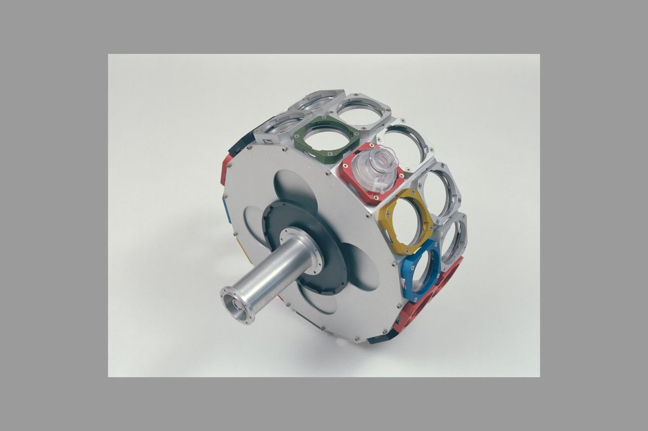 SL-J Space Shuttle Frog Embryology Experiment (FEU) flight hardware