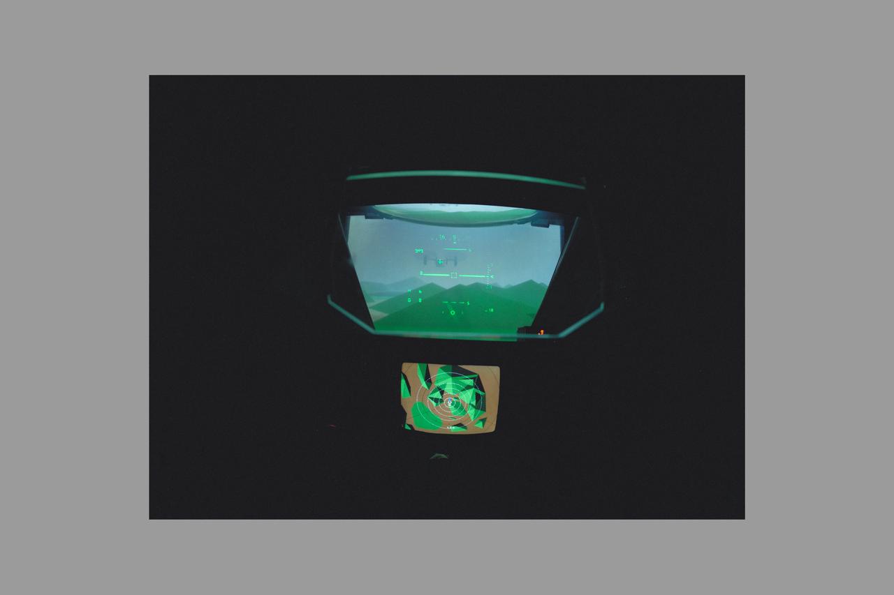 VMS I-Cab:  MV-22 Simulation. heads-up display