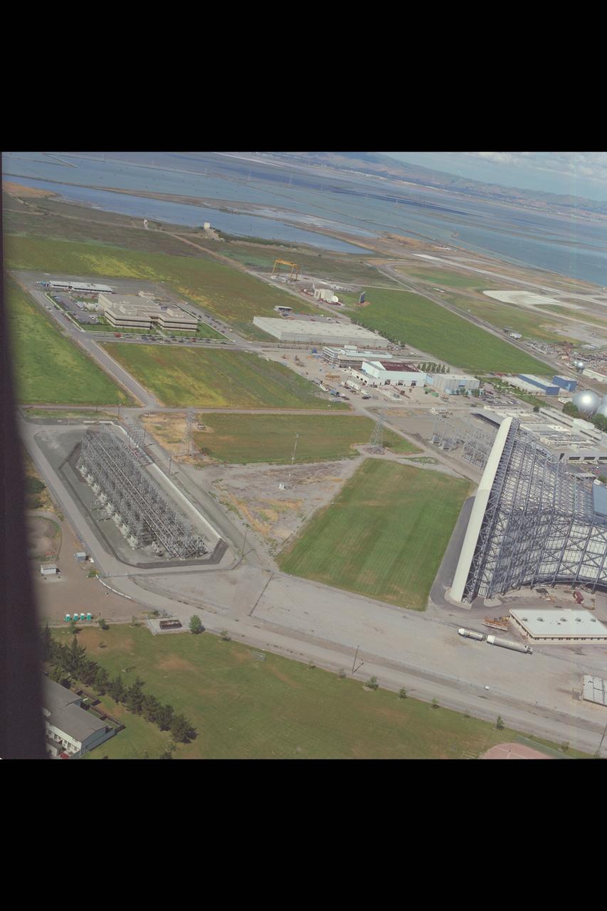 Ames Facility Aerials: Throat N-221B and electrical power substation