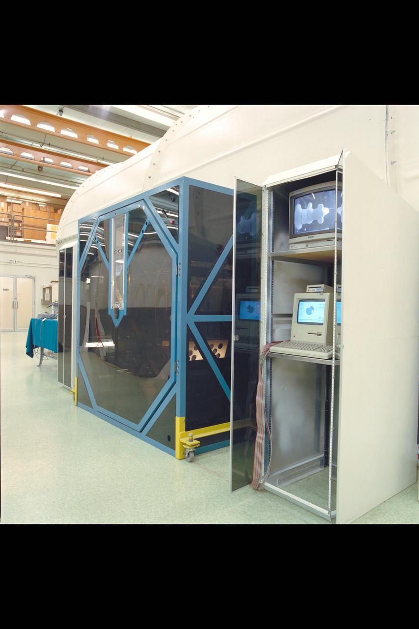 N-244 2.5M Centrifuge Facility mock-up back view