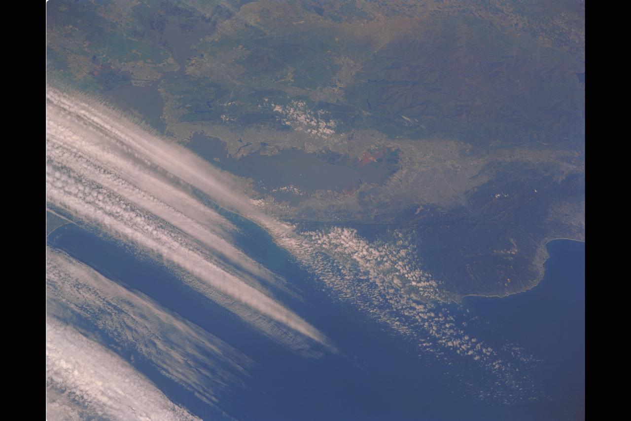 San Francisco Bay Area as seen from the Space Shuttle STS-40, SL-1 mission