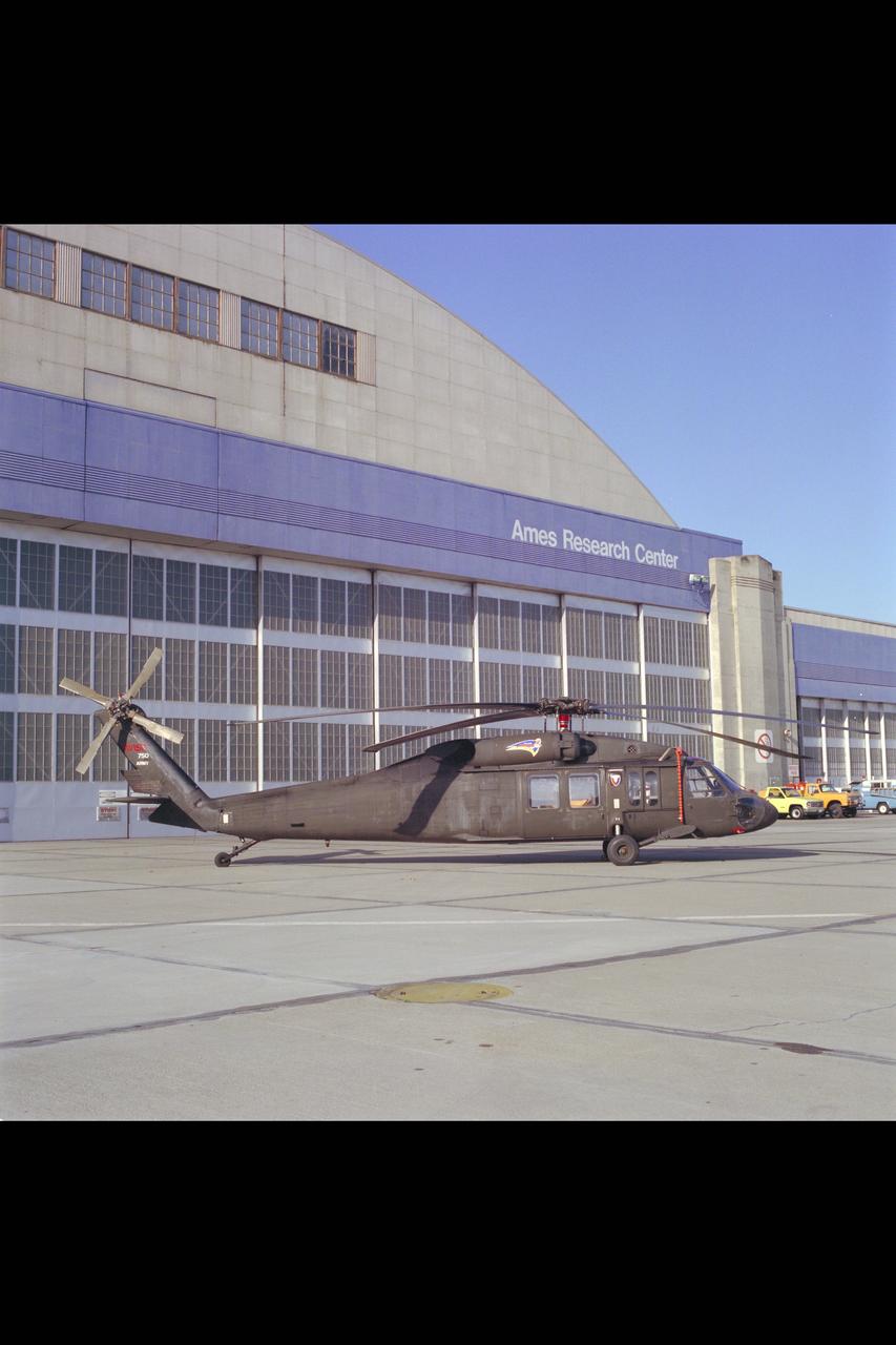 UH-60 RASCAL (NASA-750) on flight line