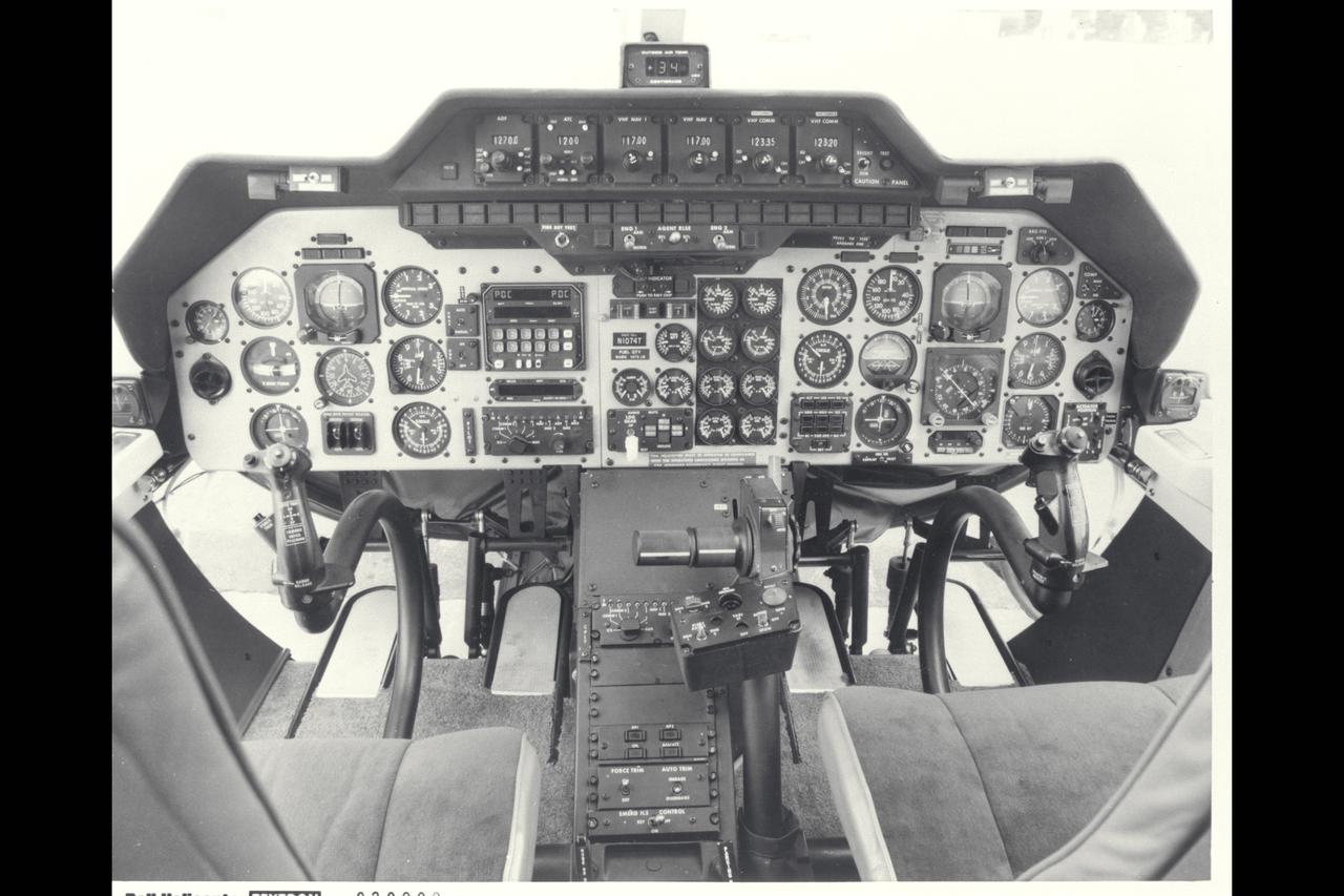 Bell Helicopter 222 Instrument Panel