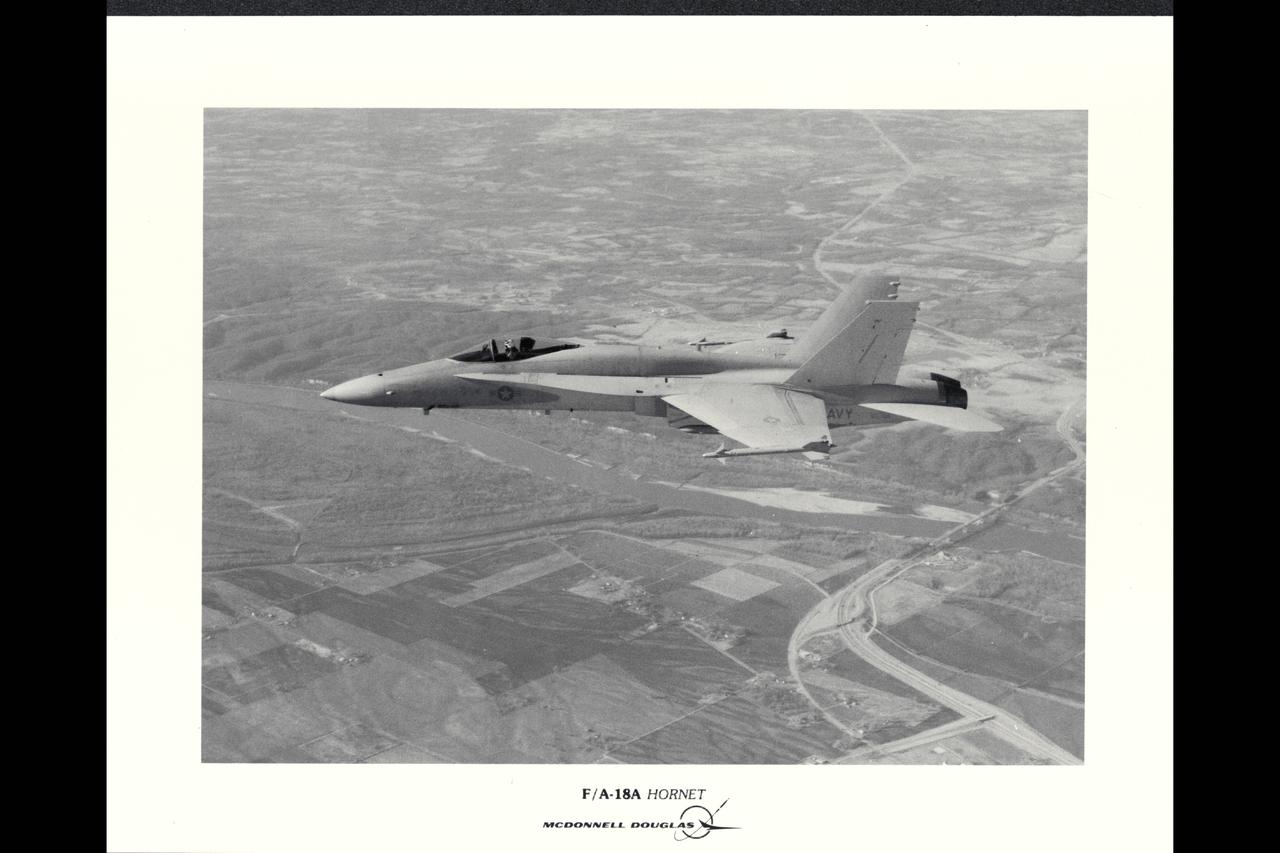 McDonnell Douglas F/A-18A Hornet in flight