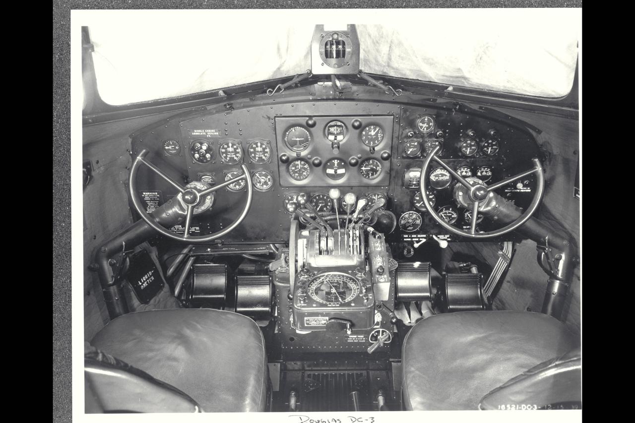 Douglas DC-8 Cockpit
