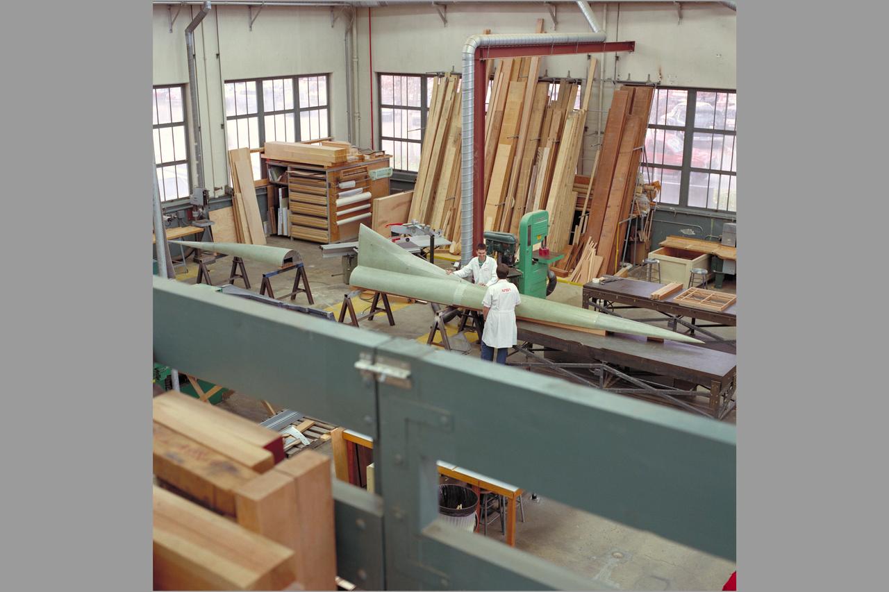 HEAT Project (High-Lift Engine Aeroacustics Technology) model assembly