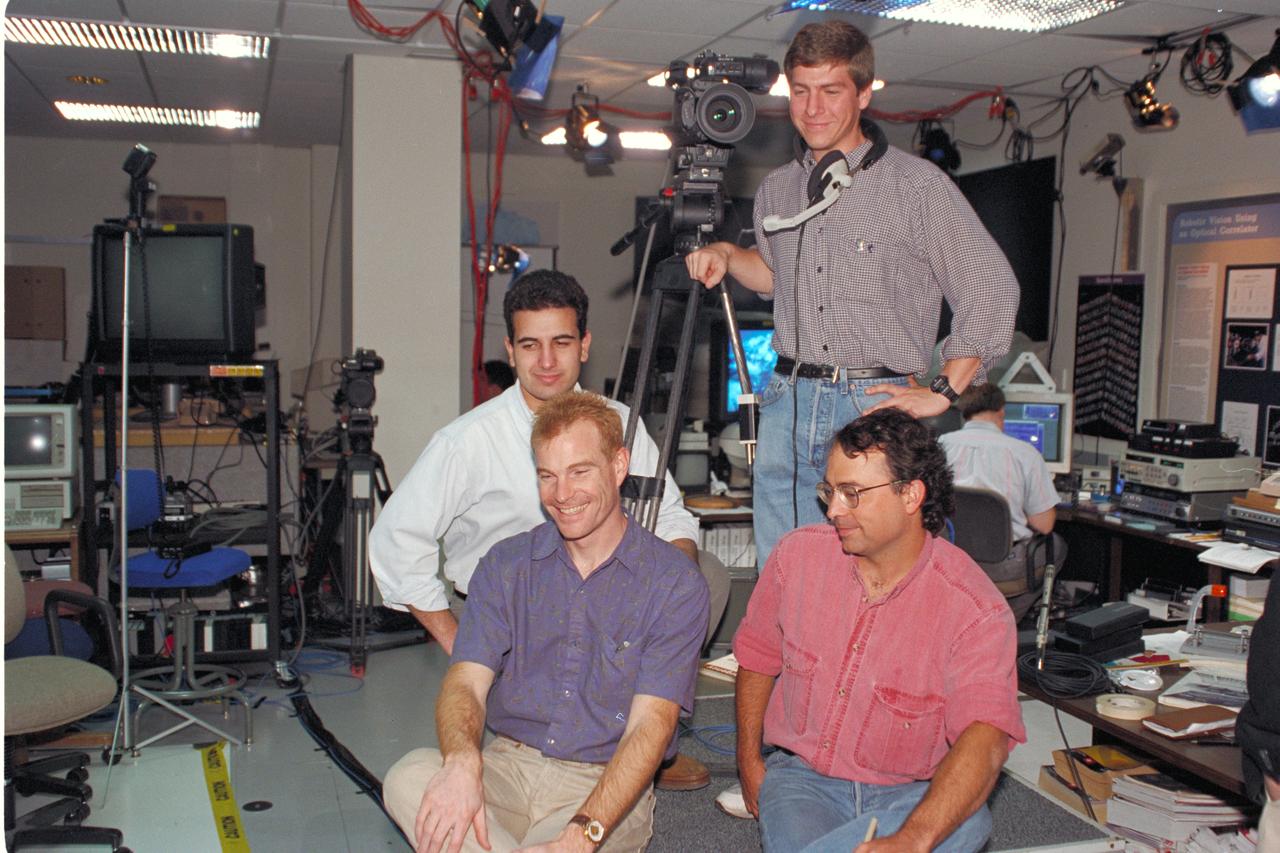'Life from other Worlds' with McNair Middle School TROV robot explores under Antarctic ice - image of Wade Sisler, Jay Schiebe, Ken Saba and