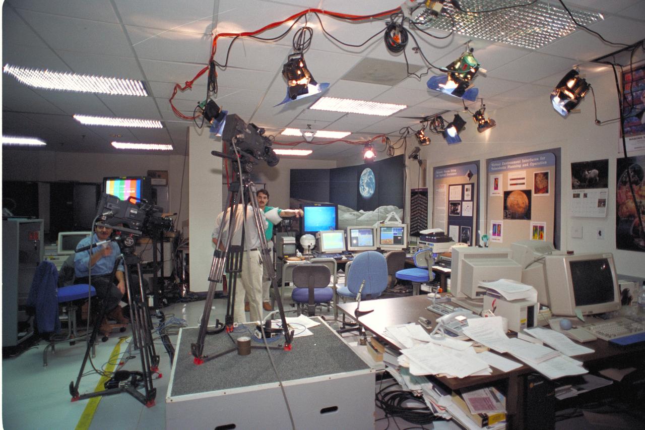 'Life from other Worlds' with McNair Middle School TROV robot explores under Antarctic ice - image of video