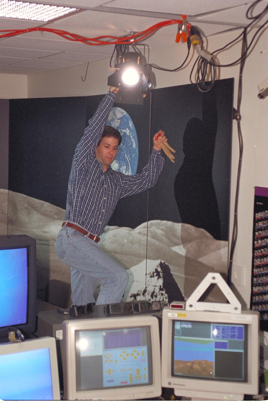 'Life from other Worlds' with McNair Middle School TROV robot explores under Antarctic ice - image of Dave Maurantonio