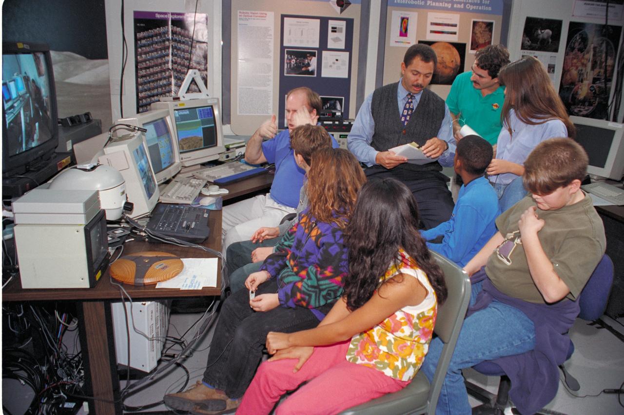 'Life from other Worlds' with McNair Middle School TROV robot explores under Antarctic ice - Donald James speaks to on site & virtual students