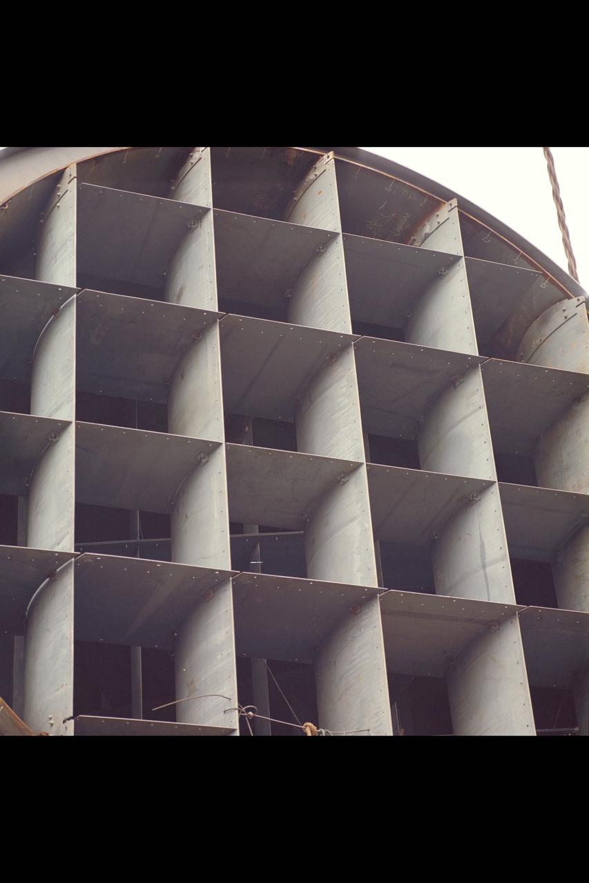 N-206 12ft. Pressure Wind Tunnel reconstruction - installation of vanes