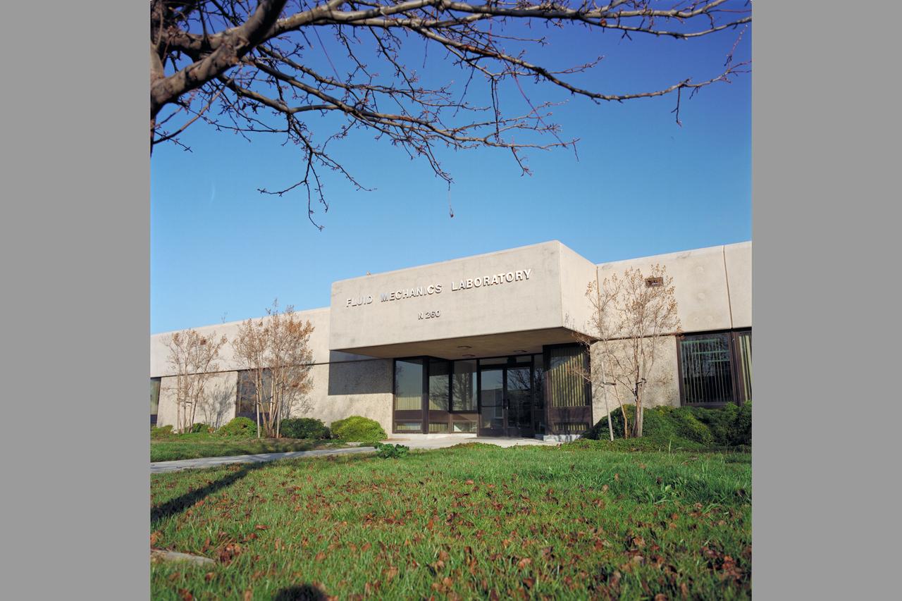 N-260 Fluid Mechanics Laboratory in afternoon light