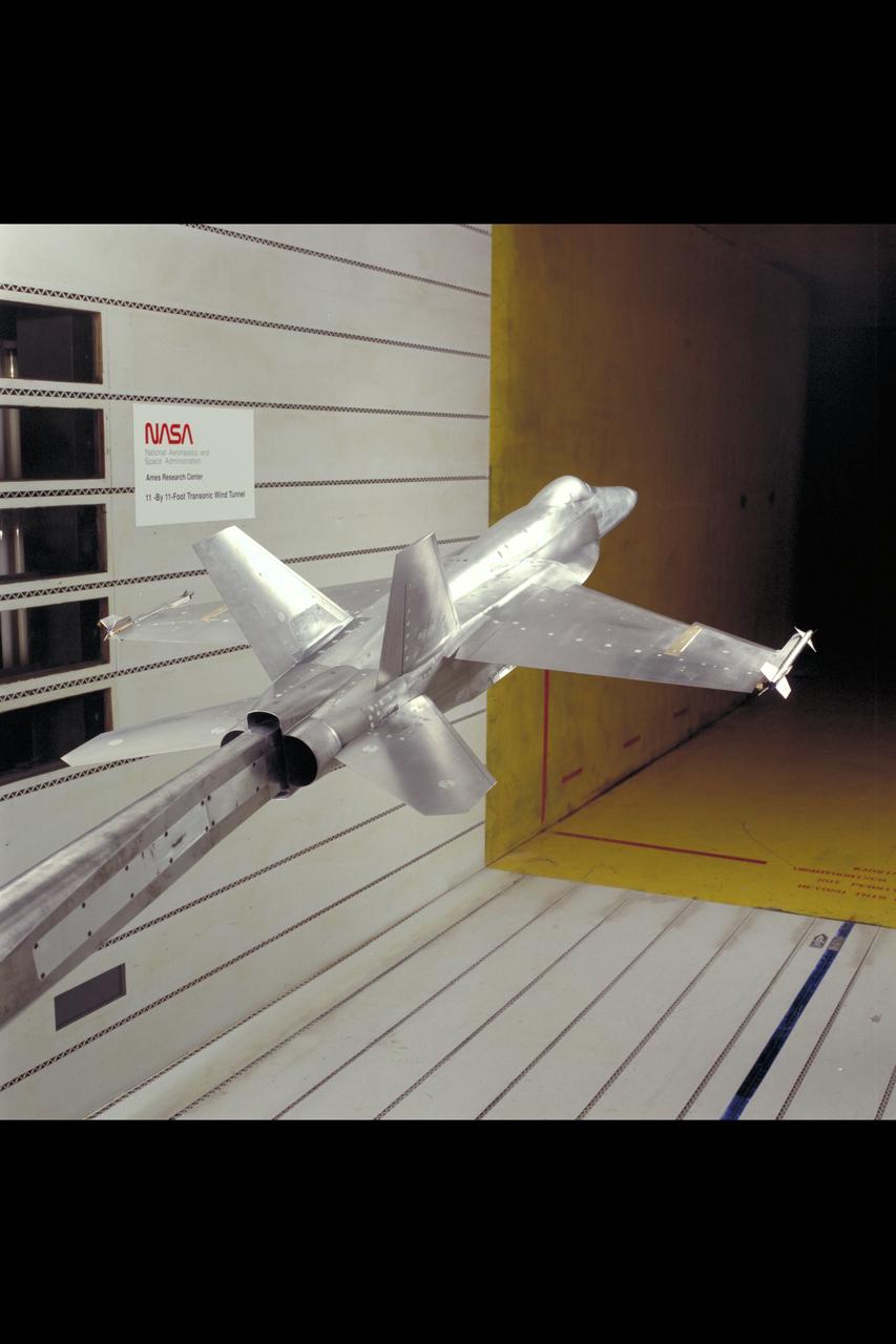 F/A-18 E/F Model: 11ft. W.T. Test #207-1-11 (February and March)