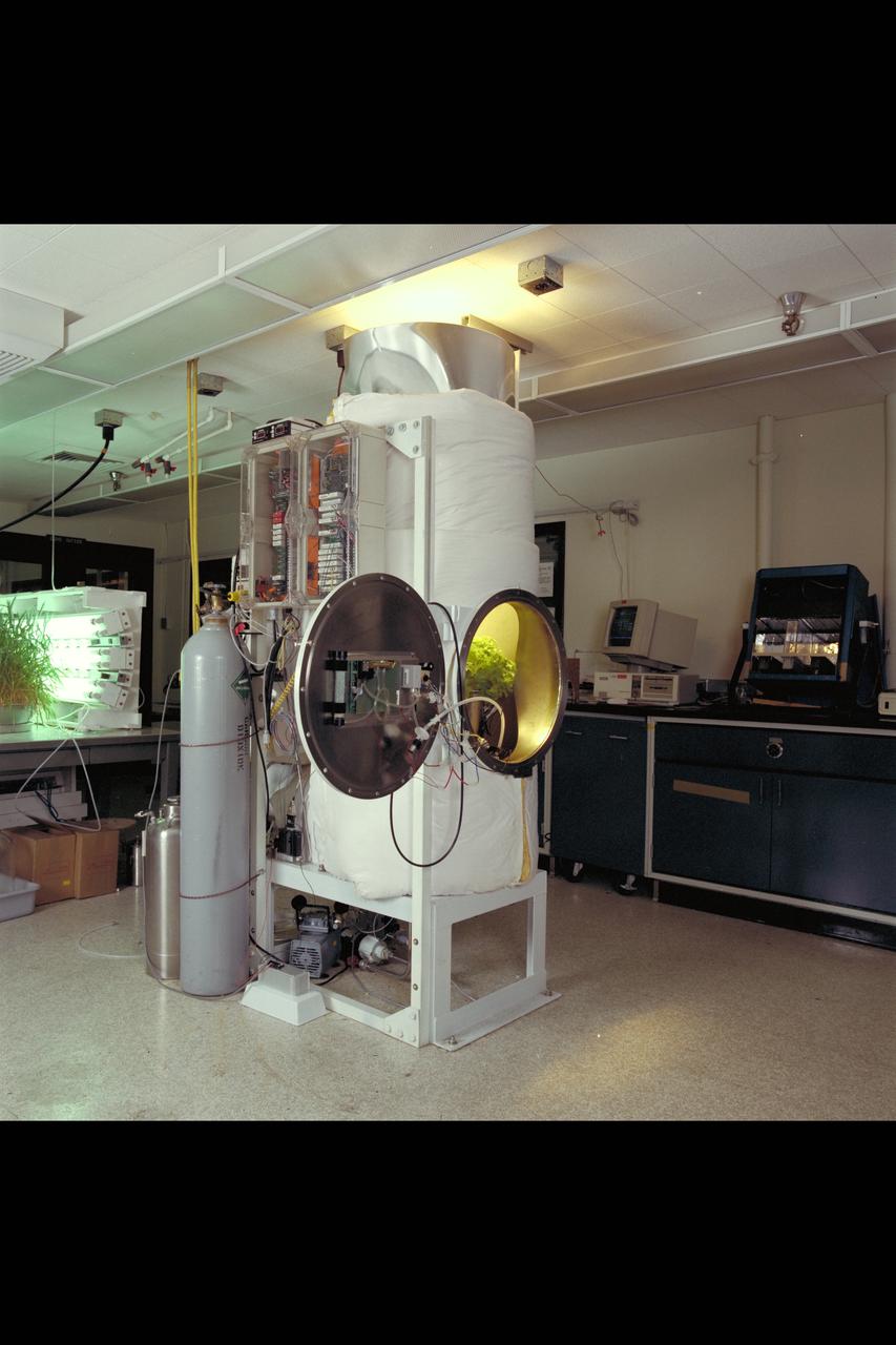 Ames Life Sciences Experiments: plant volatile chamber