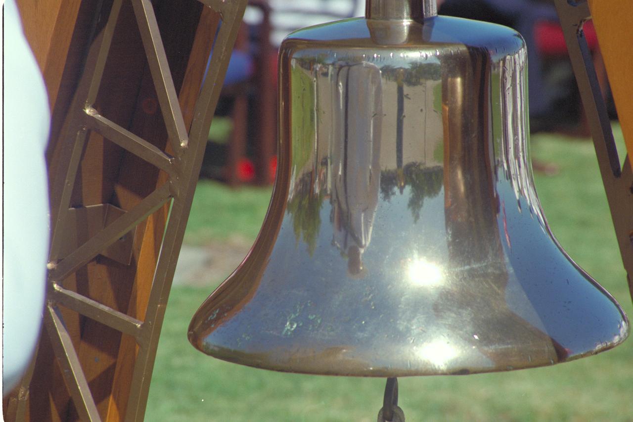 Navy Disestablishment Ceremony (NAS Moffett Field) and the handing off to NASA/AMES Research Center Director Dr. Ken Munechika (Moffett Federal Airfield MFA)