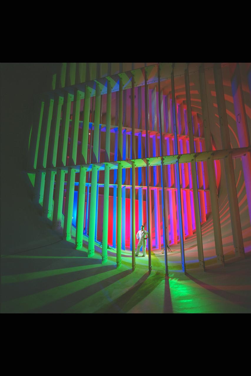 New renovated NASA Ames Research Center 12 foot Pressure Wind Tunnel, vanes