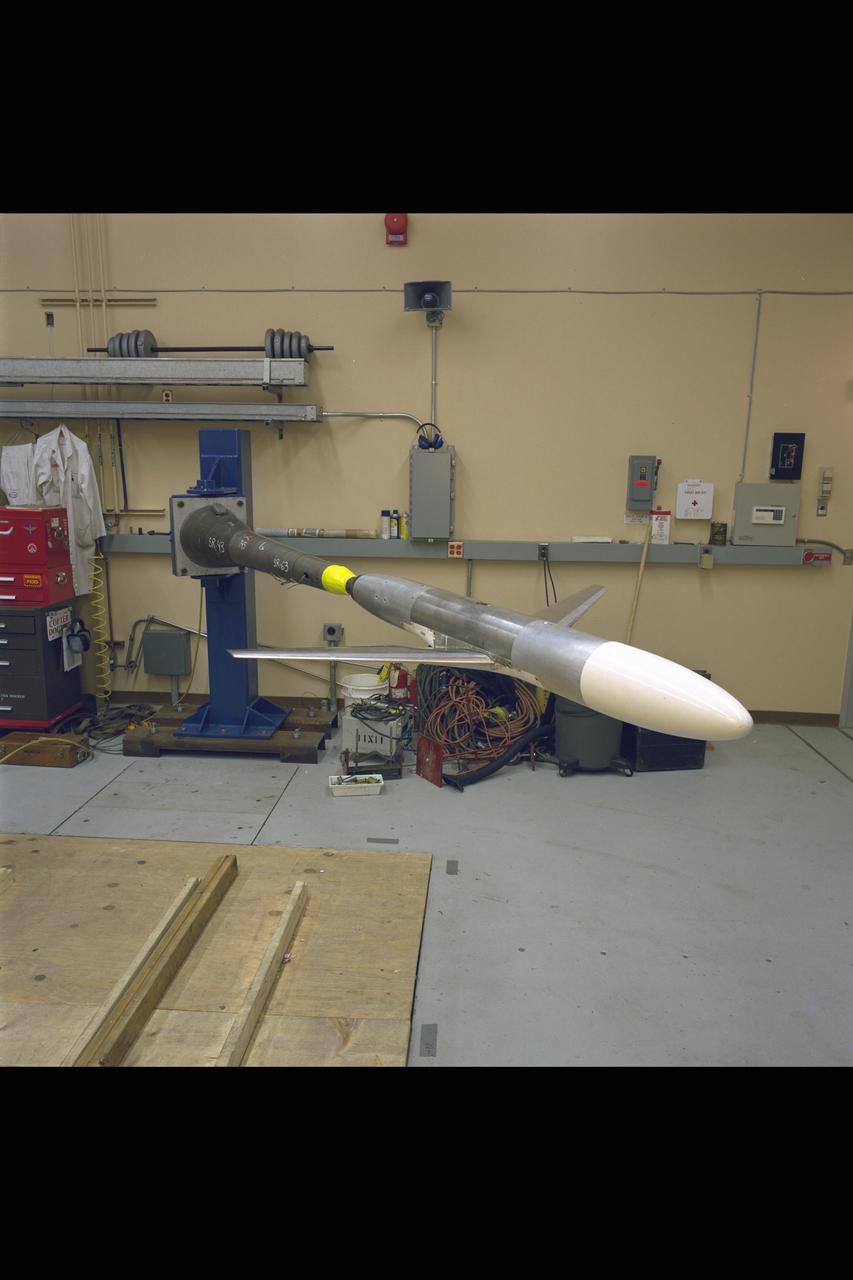 New renovated NASA Ames Research Center 12ft Pressure Wind Tunnel view model prep area