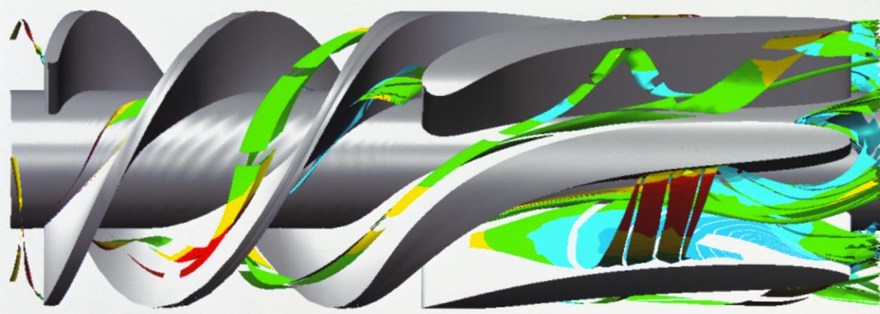 NASA Baylor college 'left ventericular assist device (LVAD) Heart analysis: inside impeller (data by Kiris)