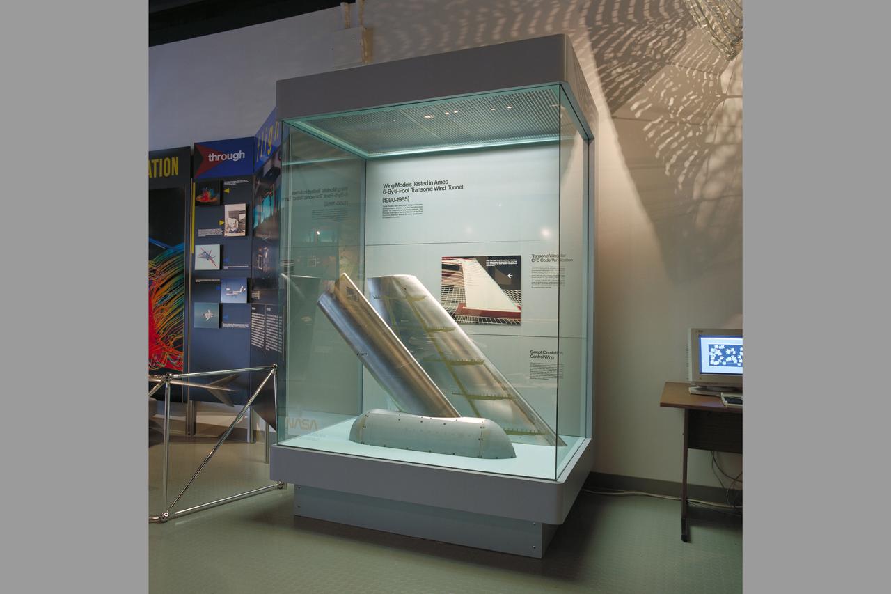 N-233 Visitor Information Center (VIC): 6x6ft W.T. exhibit