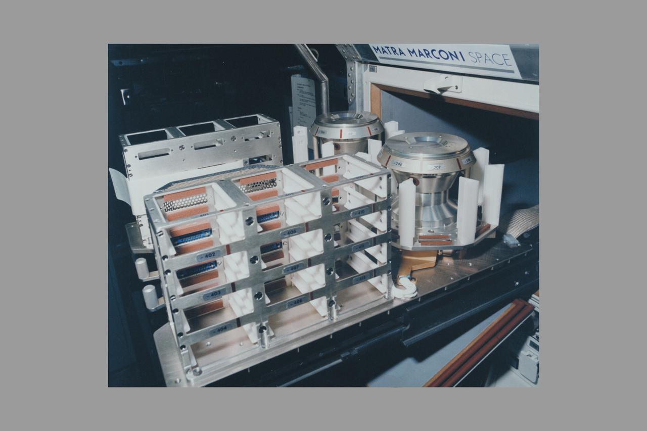 European Space Agency's Biorack incubator A (22deg C)