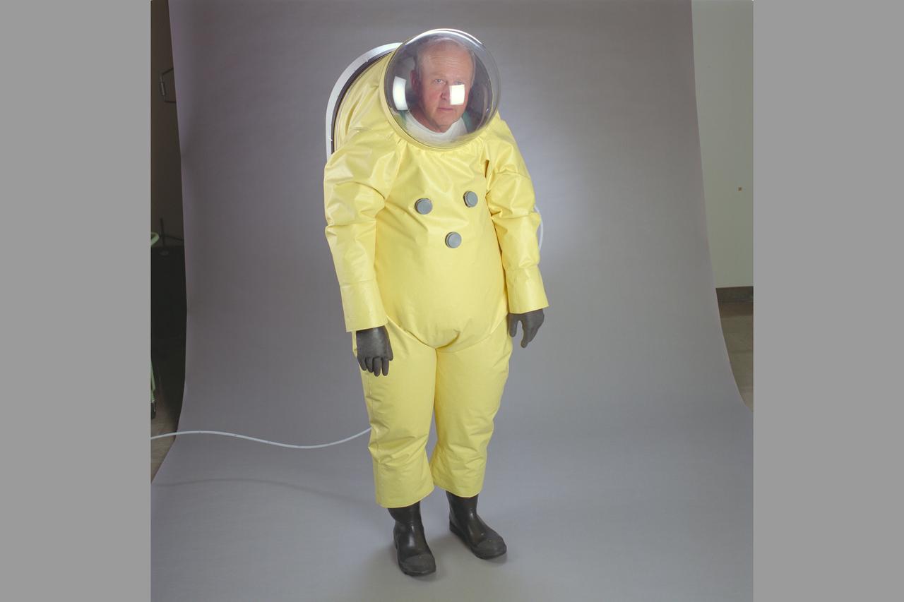 NASA AMES HAZMAT (Hazardous Materials) Suit & PLSS pack
