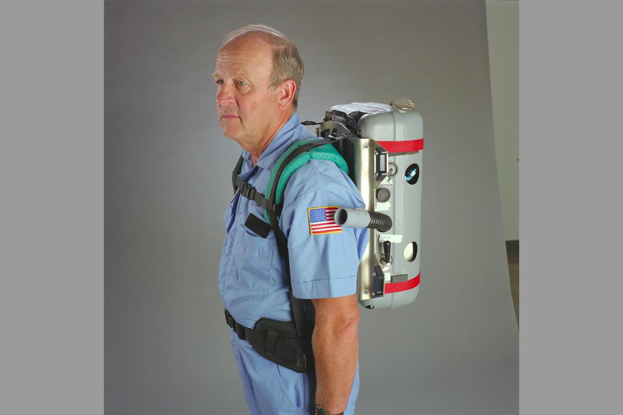 NASA AMES HAZMAT (Hazardous Materials) PLSS pack with Doug Smith