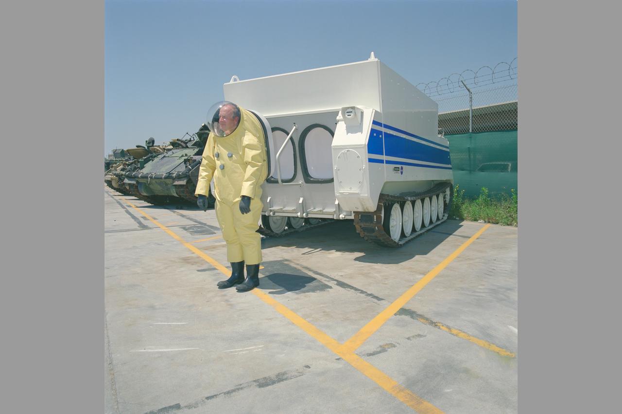 HAZMAT Suit, PLSS Pack & Vehicle at FMC with Doug Smith)