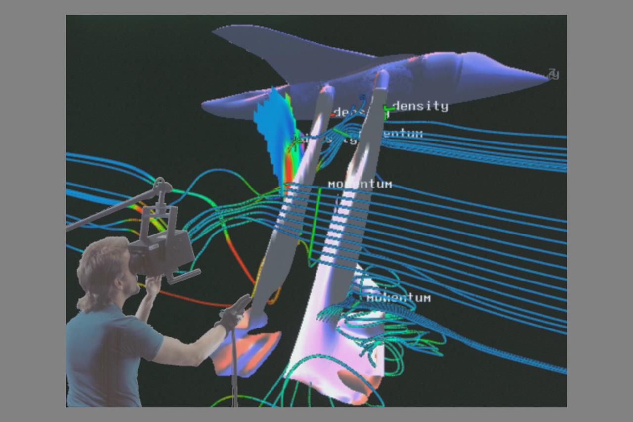 Virtual Wind Tunnel, Shuttle composite with Steve Bryson