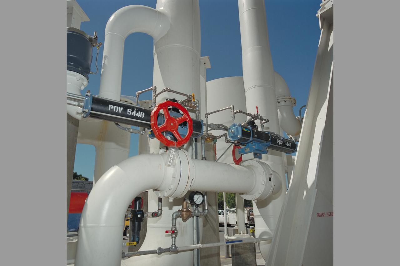 N-206 12ft W.T. ADTE Project (Aeronautics Design and Test Environment) New piping to old valves