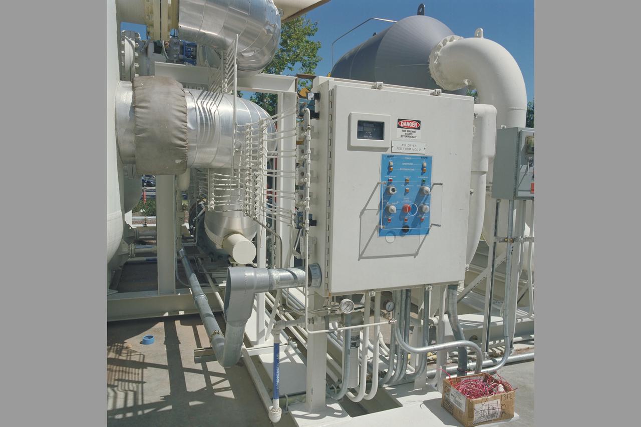 N-206 12ft W.T. ADTE Project (Aeronautics Design and Test Environment) 3' conduit to dry air control panel