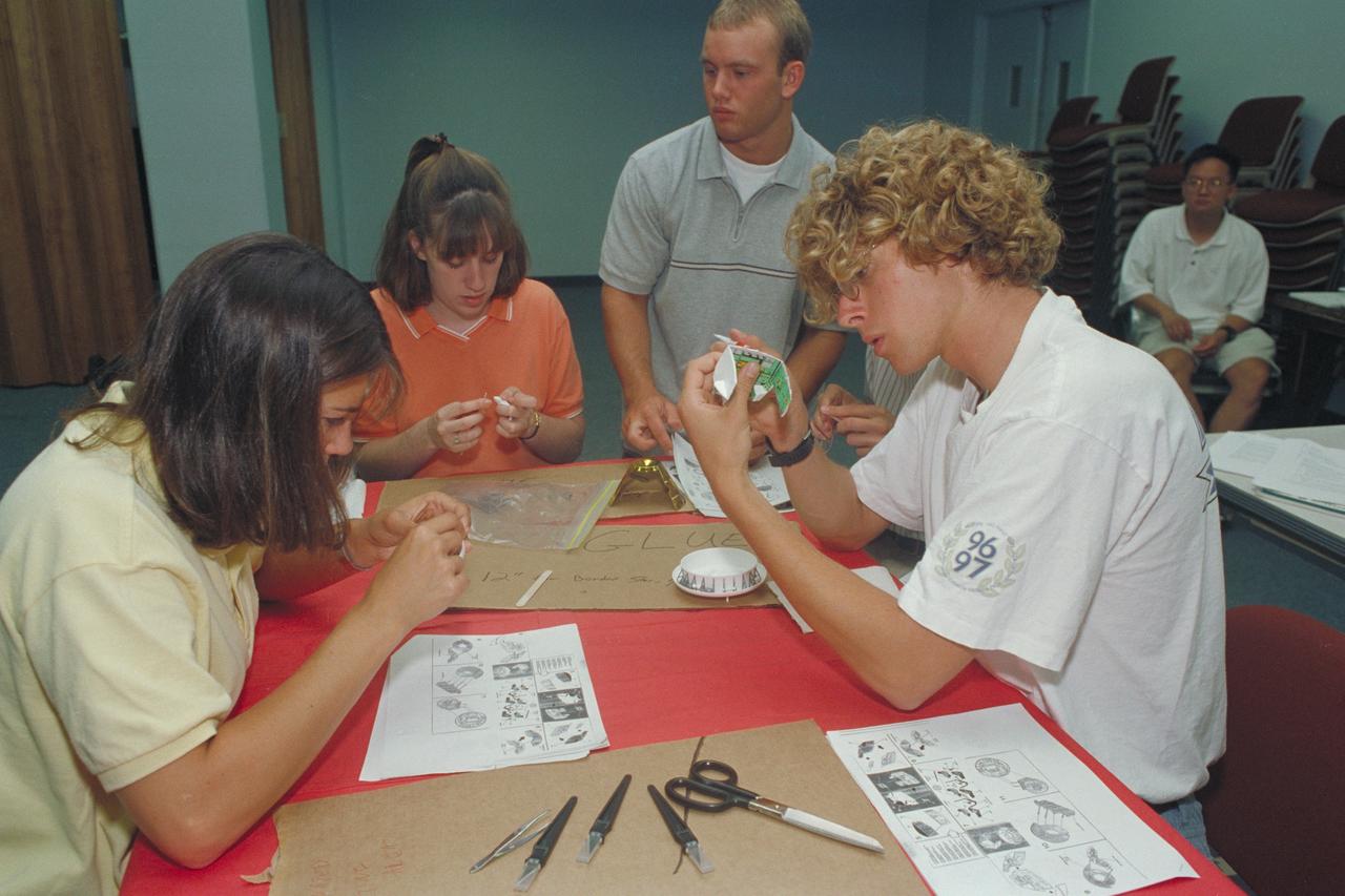 Ames First Astrobiology Academy as part of the summer NASA Academy call NASA project simulation