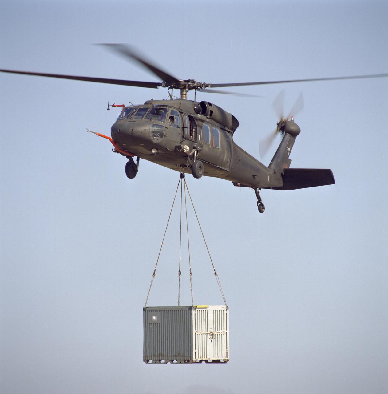 UH-60 (NASA-748) Sling Load Test for Dynamic Response.
