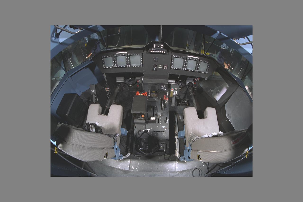 NASA Ames Vertical Motion Simulator (VMS); T-Cab Civil Tilt Rotor Project (CTR) project cab configuration